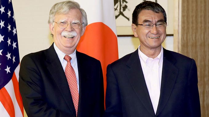 ボルトン大統領補佐官来日~有志連合に日本はどのような形で参加するのか