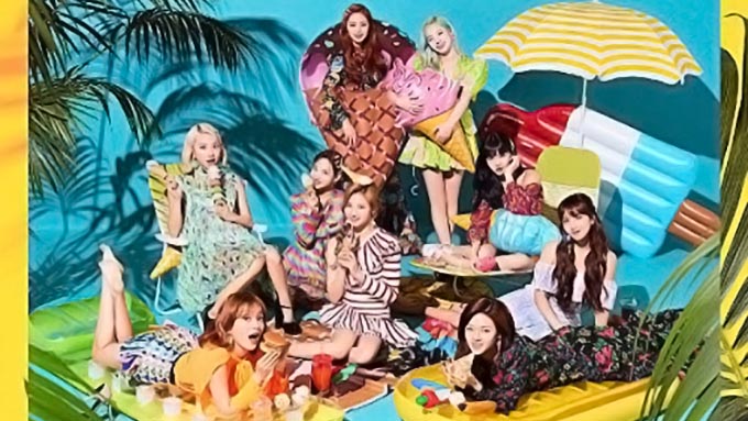 TWICEのNewシングル『HAPPY HAPPY』がランキング1位を獲得
