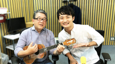 若きウクレレプレイヤー・名渡山遼が登場！