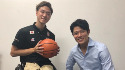 車いすバスケットボール男子日本代表・古澤拓也選手を紹介