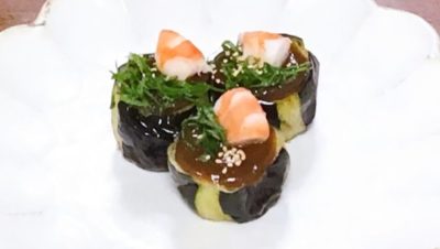 糖業協会プレゼンツめっちゃええレシピ～中川家と食卓～『茄子の味噌田楽』