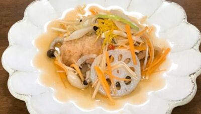 糖業協会プレゼンツめっちゃええレシピ～中川家と食卓～『鮭の南蛮漬け』