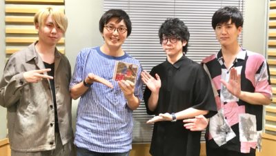 ゲストは『Mrs. GREEN APPLE』から、大森さん髙野さん藤澤さん！