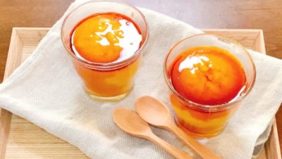 糖業協会プレゼンツめっちゃええレシピ～中川家と食卓～『かぼちゃのプリン』