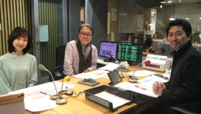 11月13日（水）のコメンテーターは…ニッポン放送初登場！　国際ジャーナリストの小西克哉さんでした。