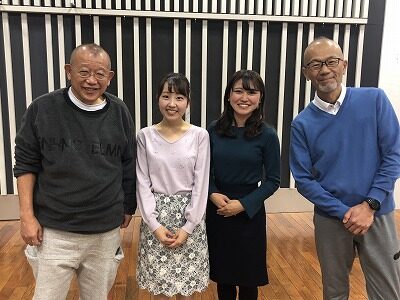 新人アナが鶴瓶と初対面