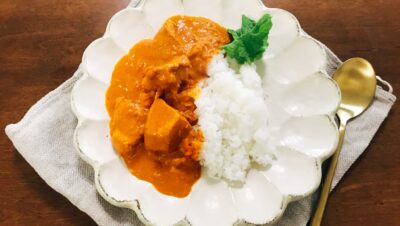 糖業協会プレゼンツめっちゃええレシピ～中川家と食卓～『バターチキンカレー』