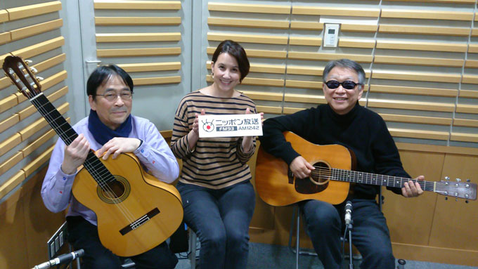 2月のゲストはゴンチチのゴンザレス三上さんとチチ松村さん「政井マヤ世界ぐるっとカフェトーク」