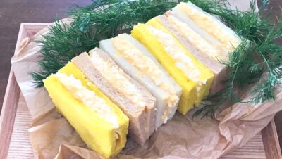 糖業協会プレゼンツめっちゃええレシピ～中川家と食卓～『美味しいたまごサンド』