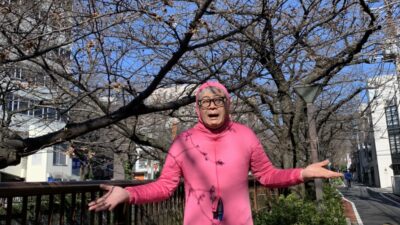 桜の開花を探して〜 田上が走る！