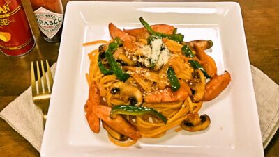 糖業協会プレゼンツめっちゃええレシピ～中川家と食卓～『ナポリタンスパゲティ』