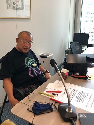 生放送中にさんまさんから電話が！