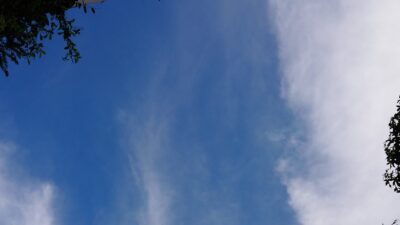 待ち望んだ青空