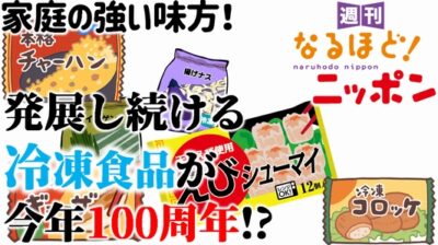 家庭の強い味方! 発展し続ける冷凍食品が今年100周年!?