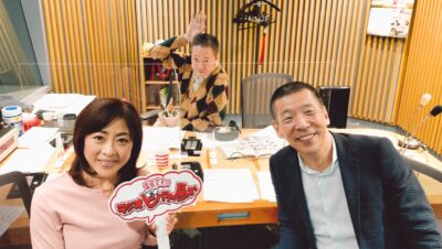 歌う会長・柳亭市馬師匠登場！　今年は歌えていないのでビバリーで歌ってもらいました！