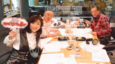 舞台裏の磯山さんは、ベテラン役者??