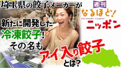 埼玉県の餃子メーカーが新たに開発した冷凍餃子！その名も『アイ入り餃子』とは？