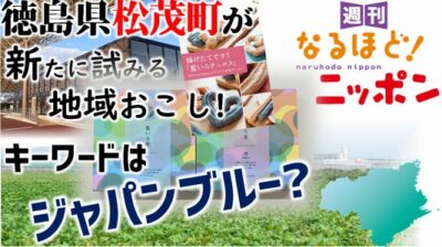 徳島県松茂町が新たに試みる地域おこし！キーワードはジャパンブルー？
