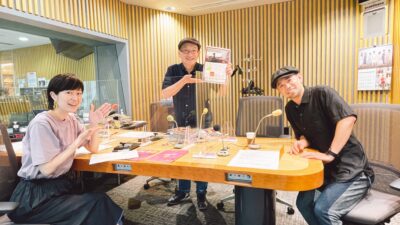 まさかのペアルック！　河口恭吾さん登場!!