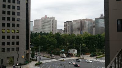 東京は雨模様？