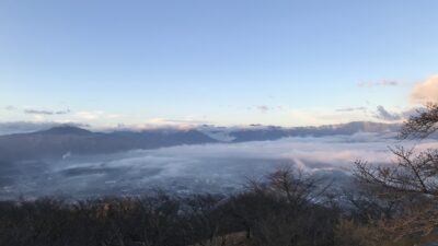 雲海と夕焼け　あさぼらけ写真館