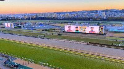 初めての競馬場