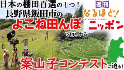 日本の棚田百選の1つ！　長野県飯田市の「よこね田んぼ」で行われる案山子コンテストに迫る！