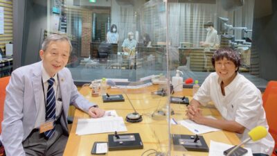 10月10日のゲストはNPO法人「21世紀のカンボジアを支援する会」理事長の根岸恒二次さんでした。