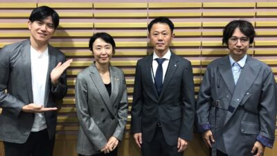『夢のようなコンクリート“CO2-SUICOM”』を開発、提供する、鹿島建設の“渡邉賢三”さんと“小野かよこ”さんvol.2