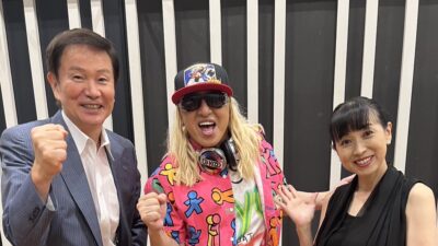 9月26日（月）の放送は、trfのDJ KOOさんと京本政樹さん！