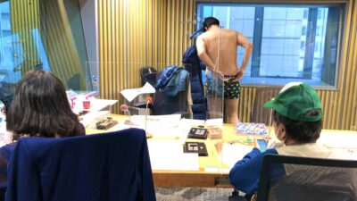 【タニタのコーナー】毎週恒例の体組成計測定！