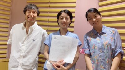 11月7日のゲストは、認定NPO法人「シャイン・オン・キッズ」の村田夏子さんと森田優子さんでした。