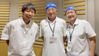 11月28日のゲストは前回に引き続き、認定NPO法人「プール・ボランティア」の岡崎寛理事長と織田智子事務局長でした。