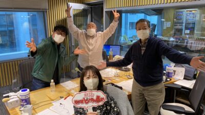 毎年恒例のゲスト・カンニング竹山さんが登場!!