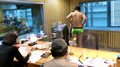 【♪タニタのコーナー♪】毎週恒例の体組成計を測定します！
