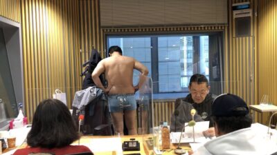 【♪タニタのコーナー♪】毎週恒例の体組成計を測定します！