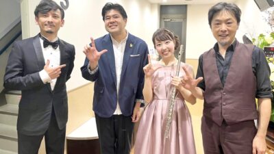 レ・フレールさんとの共演の思い出♪