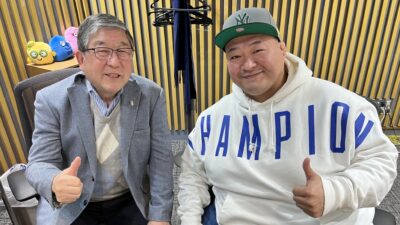 角界から芸能界へ、元関脇・豊ノ島さん登場！