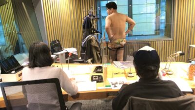 【タニタのコーナー♪】毎週恒例の体組成計を測定します！