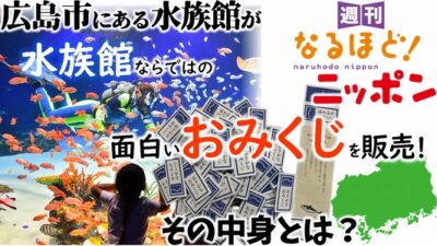 広島市にある水族館が、水族館ならではの面白いおみくじを販売！　その中身とは？
