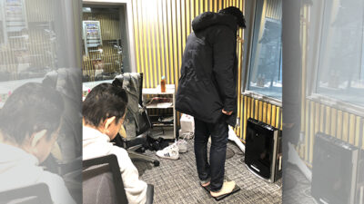 【タニタのコーナー♪】毎週恒例！体組成計を測定します
