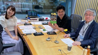 5月18日（木）作家の黒木亮さんイギリスから緊急帰国