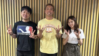 新日本プロレスのオカダ・カズチカさんが生登場！