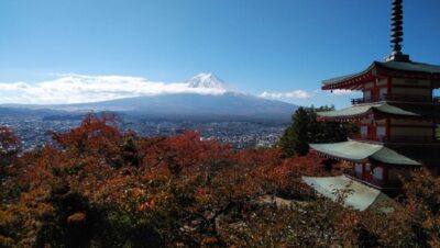 同じ場所から、素晴らしい富士山?(^^♪