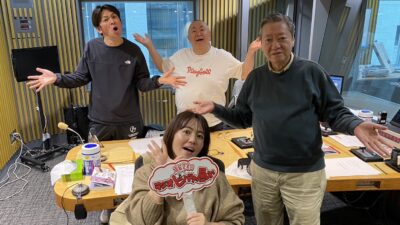 止まらないマシンガントーク！　ますだおかだの岡田圭右さんが登場！