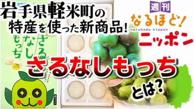 岩手県軽米町の特産を使った新商品！『さるなしもっち』とは？