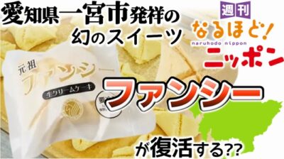 愛知県一宮市発祥の幻のスイーツ『ファンシー』が復活する??