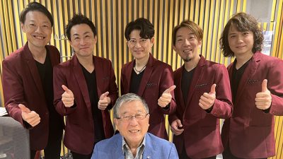 5人組ボーカルグループ・ベイビーブー登場！