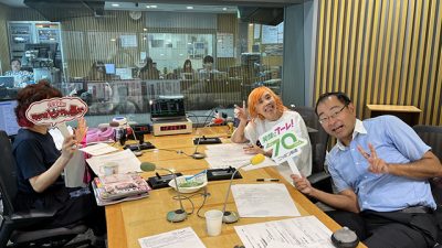 ナイツが夏休みで野沢直子＆飯田浩司登場！　お姉さま2人で大暴れ！　飯田アナは犬に