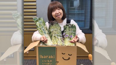 葉物野菜の贈り物